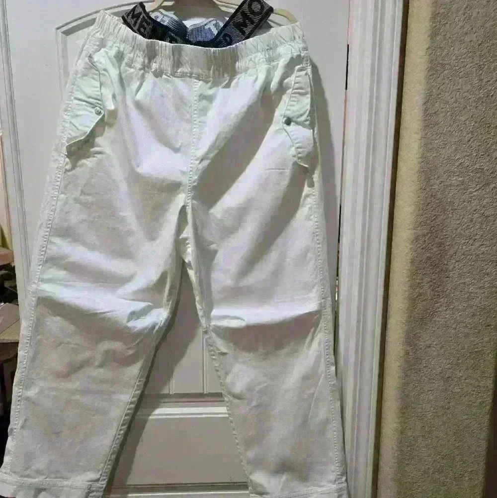FP Movement by Free People white denim pant size L